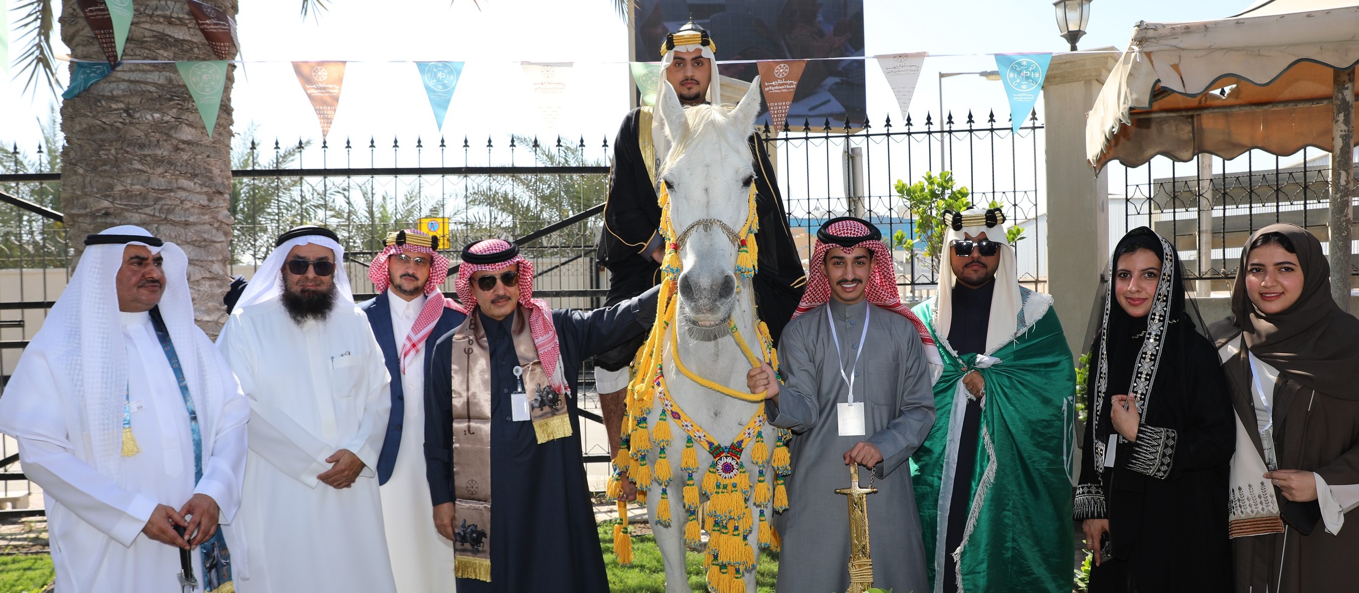 AGU  Students Celebrate "Saudi Founding Day"