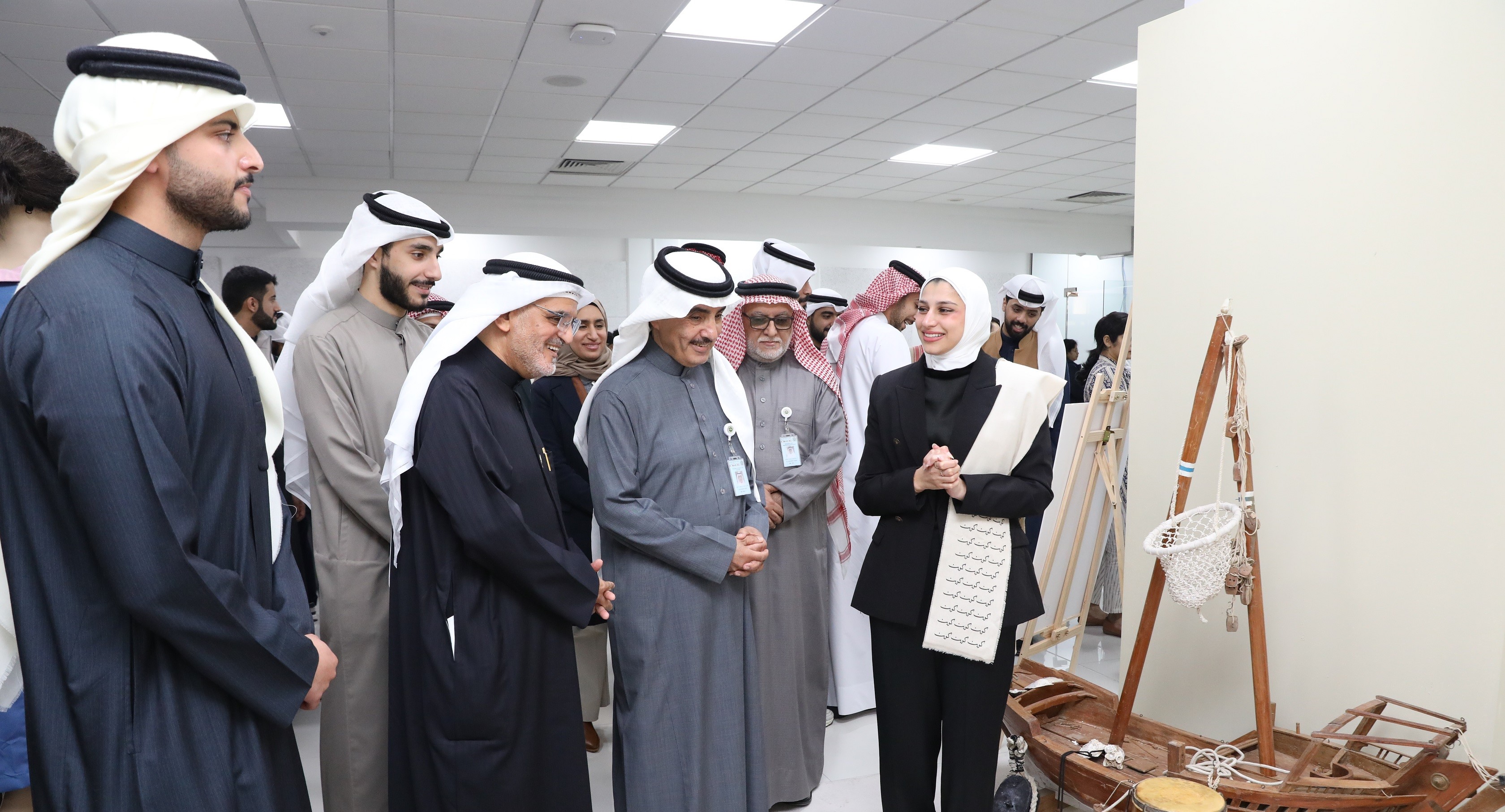 His Excellency Dr Saad bin Saud Al Fuhaid, President of the Arabian Gulf University (AGU), conveyed his warmest congratulations to His Highness Shaikh Mishal Al Ahmad Al Jaber Al Sabah, the Amir of the State of Kuwait, and to all members of the dear Kuwaiti people during the university’s celebration of Kuwait’s National Day, which took place yesterday. 