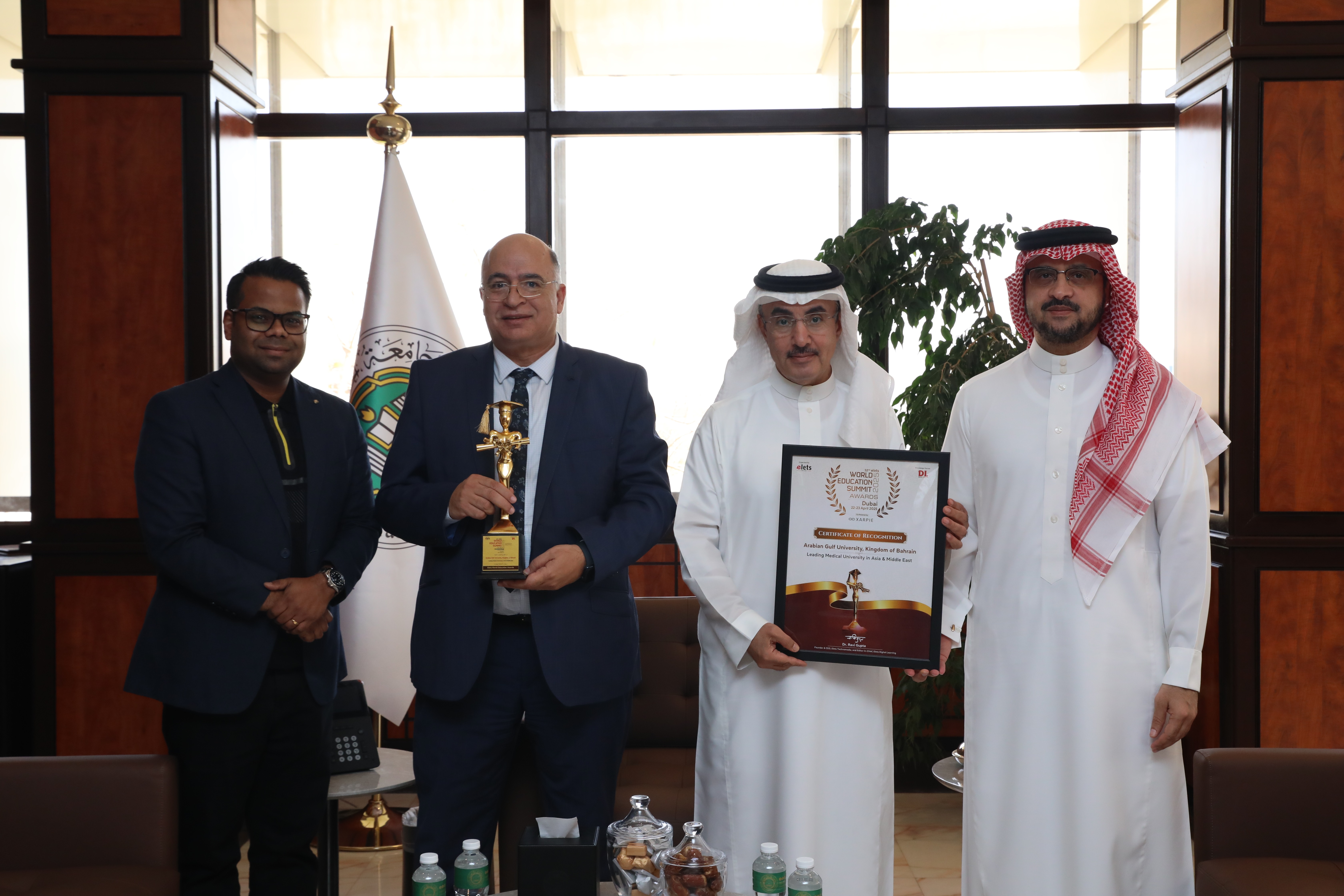 AGU Wins "Leading Medical University in Asia