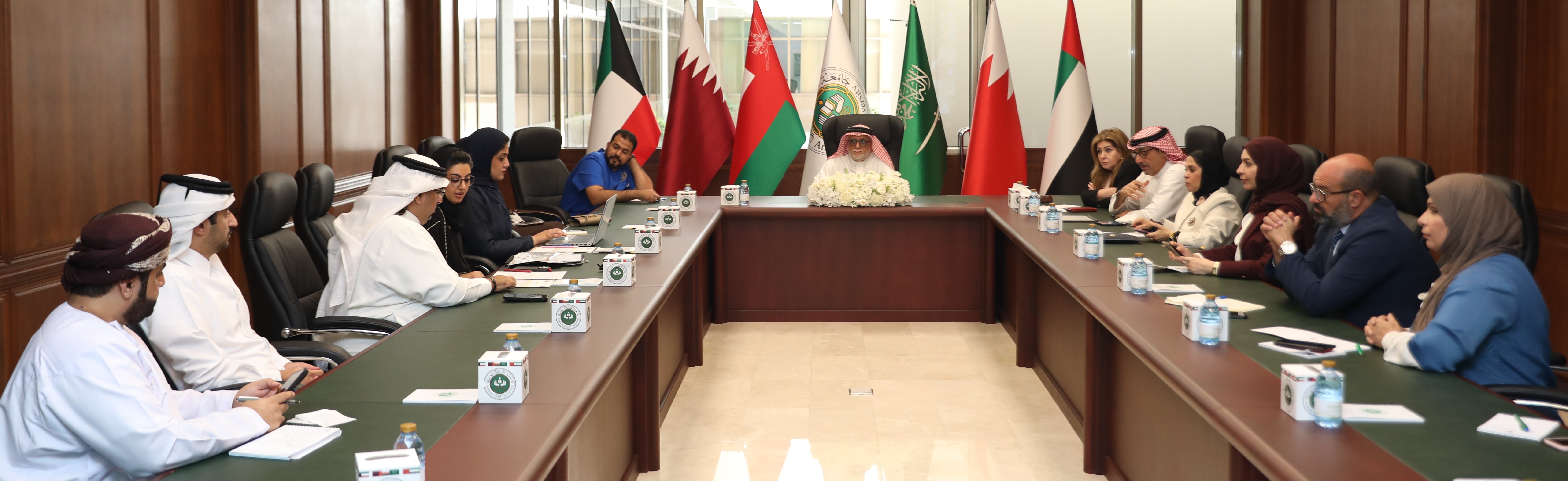 Launching GCC Pavilion and Gulf Weeks Activities in Conjunction with the Gulf Summit in the Kingdom of Bahrain Joint Coordination Meeting Takes Place Between GCC General Secretariat and AGU Launching GCC Pavilion and Gulf Weeks Activities in Conjunction with the Gulf Summit in the Kingdom of Bahrain Joint Coordination Meeting Takes Place Between GCC General Secretariat and AGU