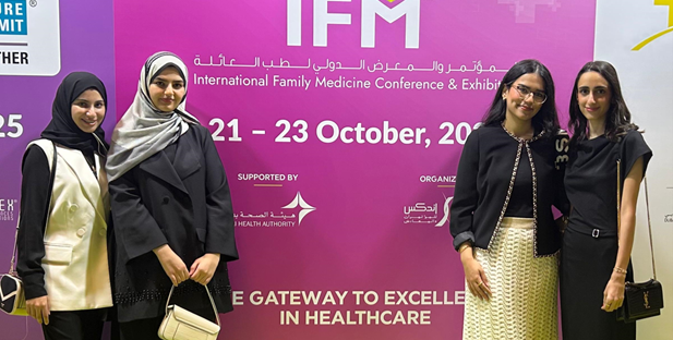 AGU Medical Students Present Research on Dietary Practices and Lifestyles of Diabetics at International Conference in Dubai